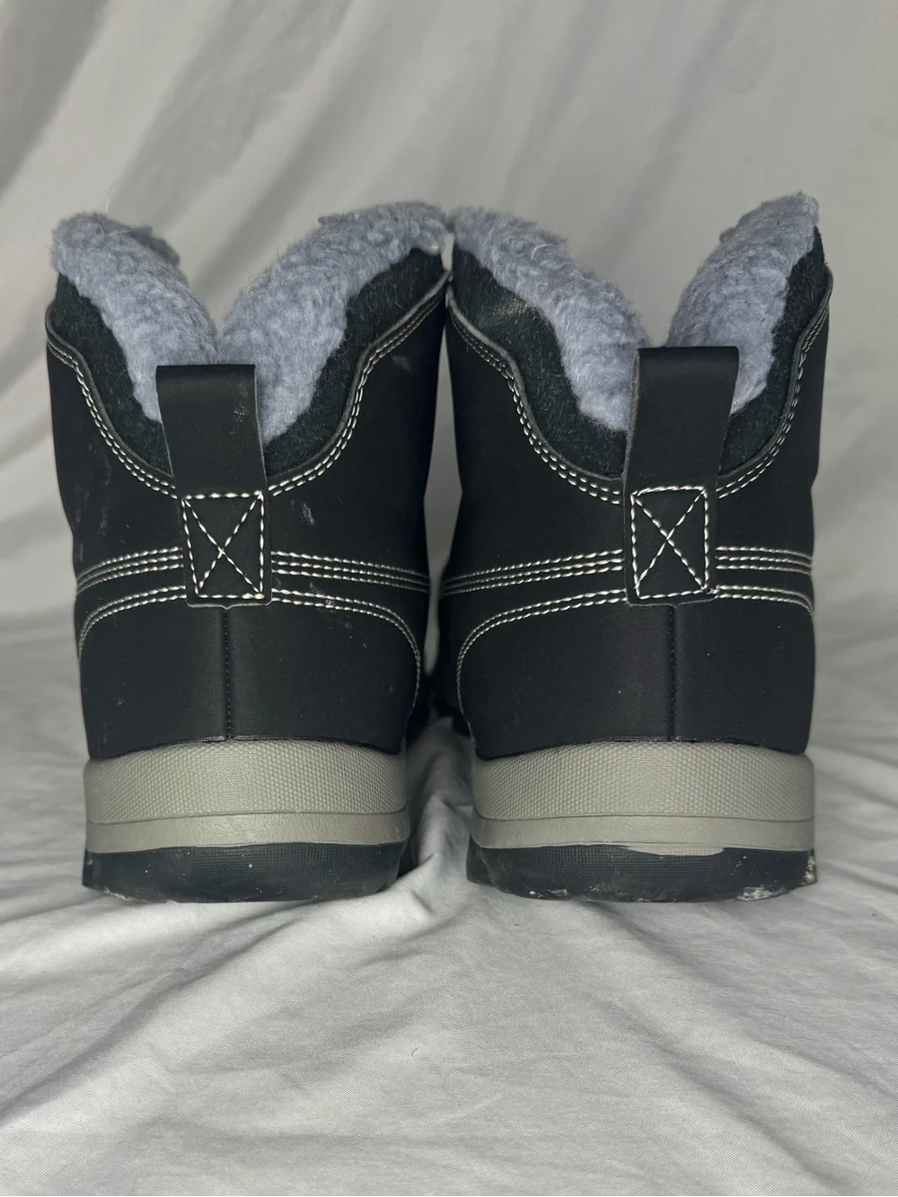 🥾 Men's Waterproof Winter Snow Boots EU 46 Approx. US 12 Insulated Cold Weather